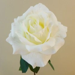 Luna Artificial Rose Ivory 64cm - R933 Q1