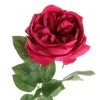 Artificial Cabbage Rose Cerise Pink 60cm - R777 N3