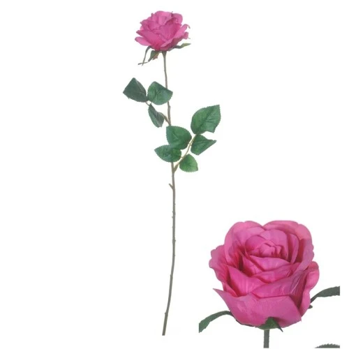 Artificial Garden Rose Buds Pink 62cm - R260 M4