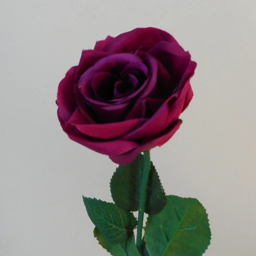 Artificial Rose Buds Wine 43cm - R413 T4