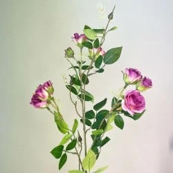 Artificial Spray Roses Magenta Pink 78cm - R472 P4