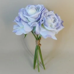 Artificial Roses Bunch Hyacinth Blue 27cm - R367 T3
