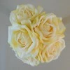 Artificial Roses Bunch Lemon Yellow 27cm - R394 N2