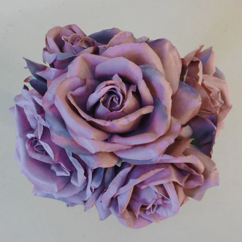 Artificial Roses Bunch Mauve Pink 27cm - R960 Q3
