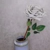 Artificial Roses Large Grey 76cm - R004 R1