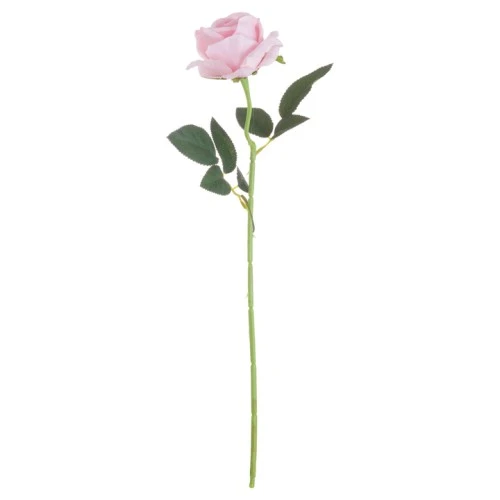 Artificial Roses Pastel Pink 53cm - R059 Q2