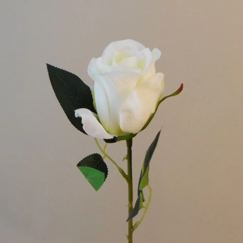 Charllotte Artificial Rose Buds Ivory 53cm - R095 