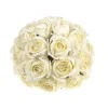 Rose Centerpiece Cream 28cm - R079 AA3