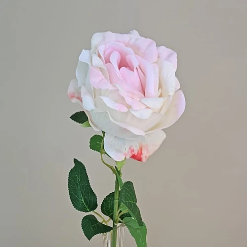 Artificial Rose Pale Pink 62cm - R313 P4