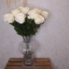 Fleur Artificial Rose Cream 63cm - R622 J4