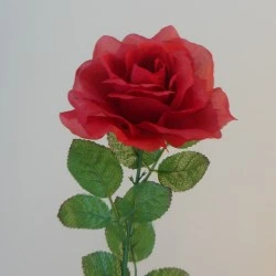 Fleur Artificial Rose Red 63cm - R589 M2