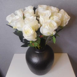 Harrow Artificial Rose Buds Ivory 52cm - R001 P3