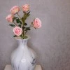 Long Stem Artificial Spray Roses Pink 67cm - R781 O2