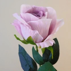 Richmond Artificial Rose Bud Large Lavender Purple 68cm - R314 P4