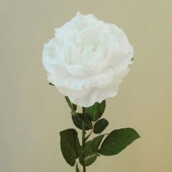 Richmond Artificial Rose White 72cm - R382 LL1