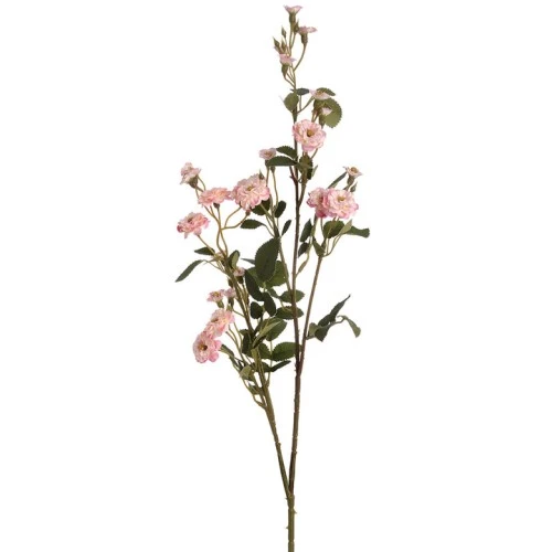 Wild Rose Spray Pale Pink 74cm - R553 R3