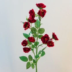 Wild Rose Spray Red 74cm - R100 S3