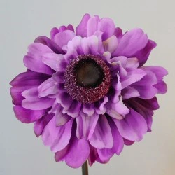 Large Artificial Rudbeckia Daisies Purple 65cm - R440 M3