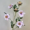 Silk Scabious Flowers Lilac 73cm | Artificial Scabiosa - S105 T2