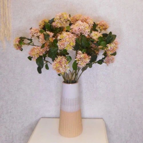 Artificial Sedum Light Pink 65cm - S067 R4