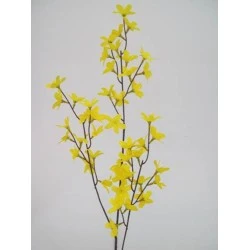 Silk Forsythia Stem 82cm - F018 H3