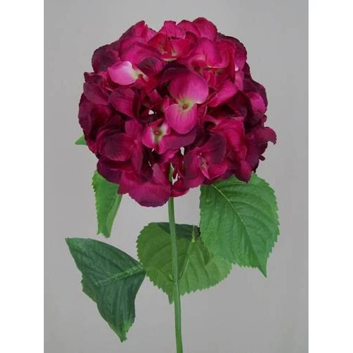 Silk Hydrangeas Plum 68cm - H027 F4