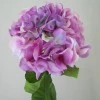 Silk Hydrangea Flowers Vintage Pink 72cm - H064 F4