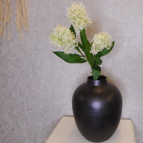 Artificial Skimmia Cream 60cm - S045 R2