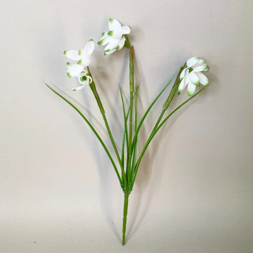 Artificial Snowdrops Plant 30cm - S087 JJ3