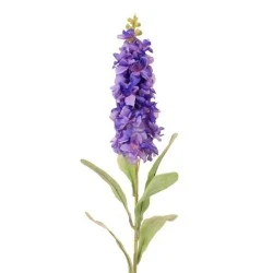 Artificial Stocks Purple Flowers 82cm - S047 LL2