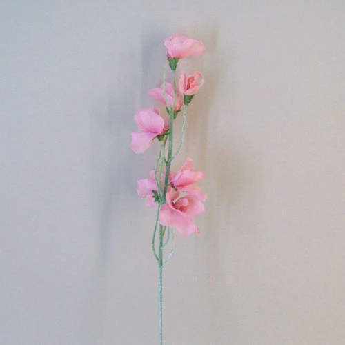 Luxury Artificial Sweet Peas Stem Pink - S100 Q2