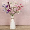 Luxury Artificial Sweet Peas Posy 40cm - S049 BX1