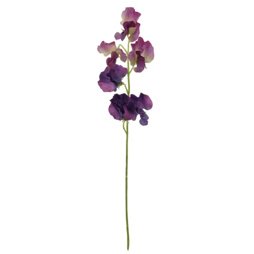 Purple Sweet Peas Stem 42cm - S144 C2