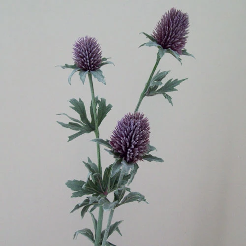 Artificial Thistles Purple 77cm - T049 