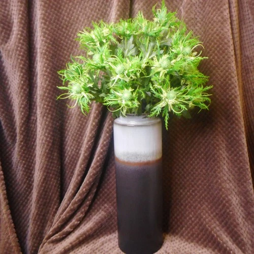 Wild Sea Holly Thistles Green 67cm - E019 E2