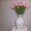 Artificial Parrot Tulips Pale Pink 64cm  - T021 BX8
