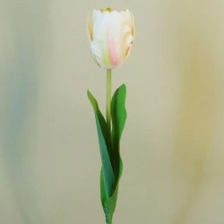 Artificial Tulips Blush Pink 41cm - T009 P4