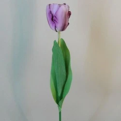 Artificial Tulips Purple 41cm - T013 O3