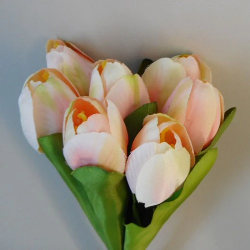 Tulip Bunch Pink 27cm - T069 LL3