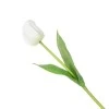 Artificial Tulips White 48cm - T020 