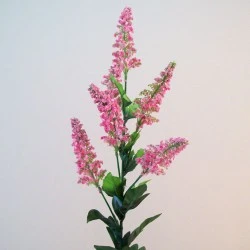 Artificial Veronica Cottage Garden Flowers Pink 87cm - V018 R2