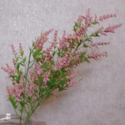 Artificial Veronica Flowers Pale Pink 70cm - V006 HH4