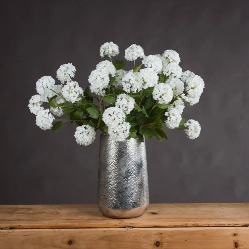 Artificial Viburnum White 80cm - V040 Q4