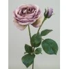 Artificial Vintage Roses Purple 48cm - R074 O4
