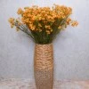Artificial Wax Flowers Orange 66cm - W032 U3