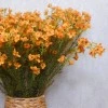Artificial Wax Flowers Orange 66cm - W032 U3