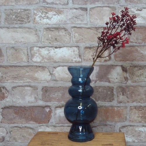 Short Stem Artificial Wax Flower Buds Red 36cm - W071 