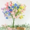 Artificial Wild Flowers Blue 72cm - W073 EE1