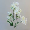 Artificial Mini Wild Flowers White 66cm - W033 S3