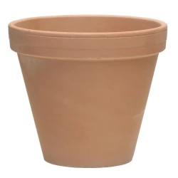 Antique Terracotta Plant Pot Cover 16cm - POT025 6B